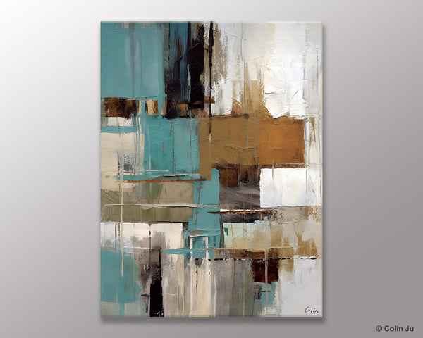 Large Paintings for Sale, Large Modern Canvas Art for Bedroom, Original Wall Art Paintings, Hand Painted Canvas Art, Acrylic Art on Canvas-LargePaintingArt.com