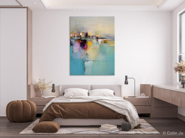 Oversized Contemporary Acrylic Paintings, Modern Abstract Paintings, Extra Large Canvas Painting for Living Room, Original Canvas Wall Art-LargePaintingArt.com