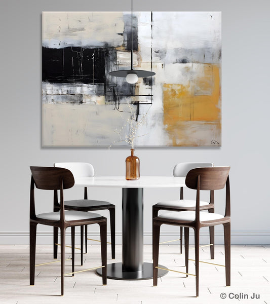 Modern Abstract Art Paintings, Extra Large Canvas Painting for Bedroom, Original Canvas Wall Art, Oversized Contemporary Acrylic Paintings-LargePaintingArt.com