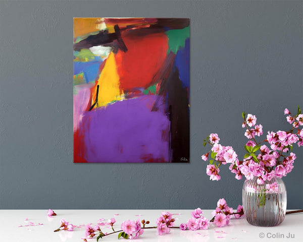 Abstract Painting on Canvas, Extra Large Abstract Painting for Living Room, Large Original Abstract Wall Art, Contemporary Acrylic Paintings-LargePaintingArt.com