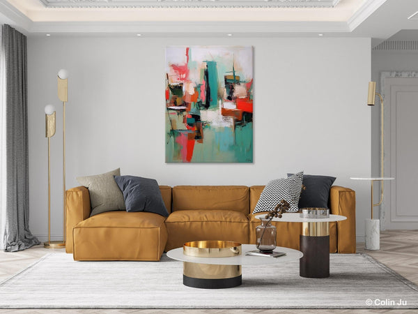 Extra Large Painting for Sale, Huge Contemporary Acrylic Paintings, Extra Large Canvas Paintings, Original Abstract Painting, Impasto Art-LargePaintingArt.com