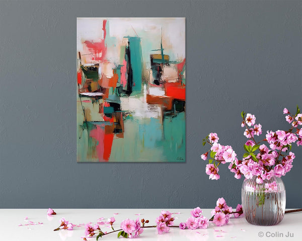 Extra Large Painting for Sale, Huge Contemporary Acrylic Paintings, Extra Large Canvas Paintings, Original Abstract Painting, Impasto Art-LargePaintingArt.com