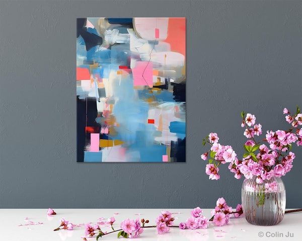 Modern Wall Paintings, Contemporary Painting on Canvas, Abstract Painting for Bedroom, Extra Large Original Acrylic Art, Buy Wall Art Online-LargePaintingArt.com