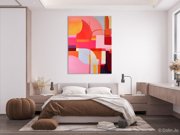 Contemporary Acrylic Painting on Canvas, Modern Wall Art Paintings, Canvas Paintings for Bedroom, Large Original Art, Buy Wall Art Online-LargePaintingArt.com
