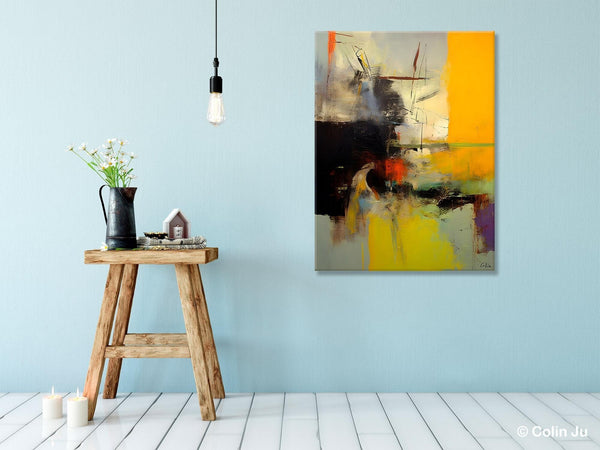 Large Wall Art Paintings for Living Room, Large Original Artwork, Contemporary Acrylic Painting on Canvas, Modern Canvas Art Paintings-LargePaintingArt.com