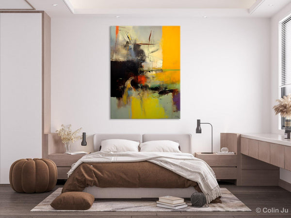 Large Wall Art Paintings for Living Room, Large Original Artwork, Contemporary Acrylic Painting on Canvas, Modern Canvas Art Paintings-LargePaintingArt.com
