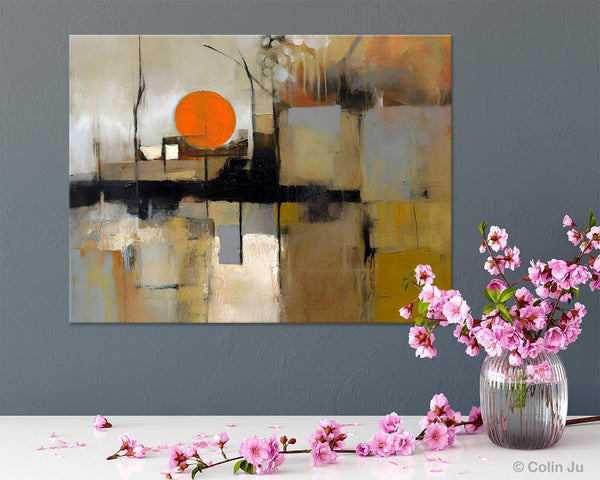 Large Wall Art Ideas for Living Room, Hand Painted Canvas Art, Oversized Canvas Paintings, Original Abstract Art, Contemporary Acrylic Art-LargePaintingArt.com