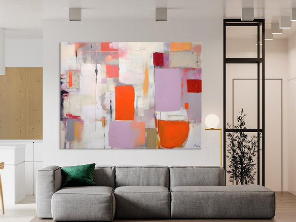 Large Wall Art Ideas for Bedroom, Hand Painted Canvas Art, Oversized Canvas Paintings, Original Abstract Art, Contemporary Acrylic Artwork-LargePaintingArt.com