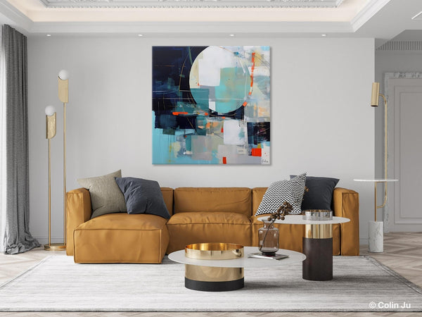Large Abstract Painting for Bedroom, Modern Acrylic Artwork, Original Abstract Wall Art, Modern Canvas Paintings, Contemporary Canvas Art-LargePaintingArt.com