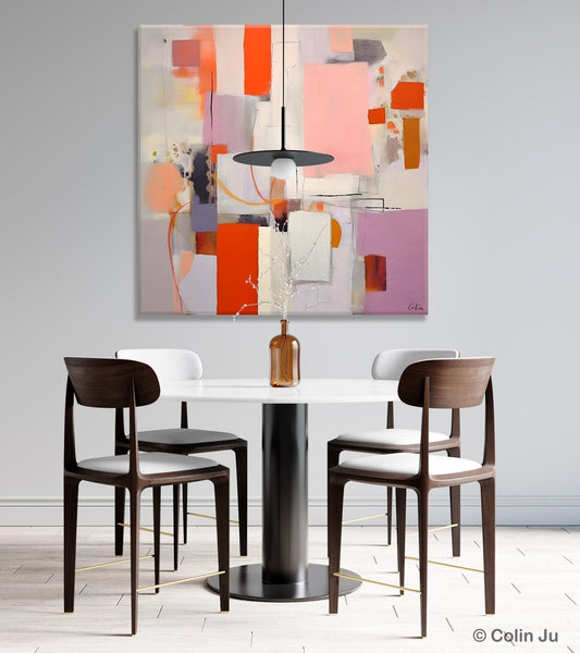 Original Abstract Wall Art, Modern Canvas Paintings, Large Abstract Painting for Bedroom, Modern Acrylic Artwork, Contemporary Canvas Art-LargePaintingArt.com