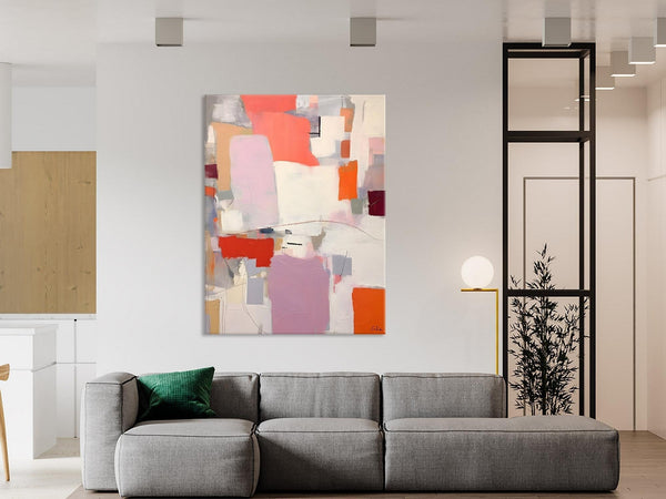 Contemporary Acrylic Painting on Canvas, Large Wall Art Painting for Bedroom, Original Canvas Art, Oversized Modern Abstract Wall Paintings-LargePaintingArt.com