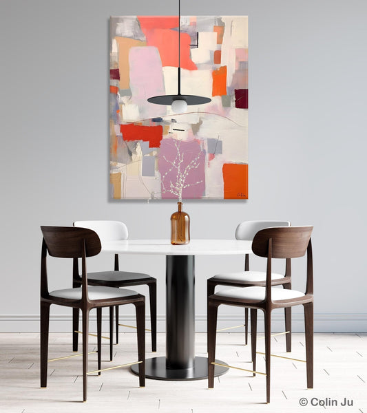 Contemporary Acrylic Painting on Canvas, Large Wall Art Painting for Bedroom, Original Canvas Art, Oversized Modern Abstract Wall Paintings-LargePaintingArt.com