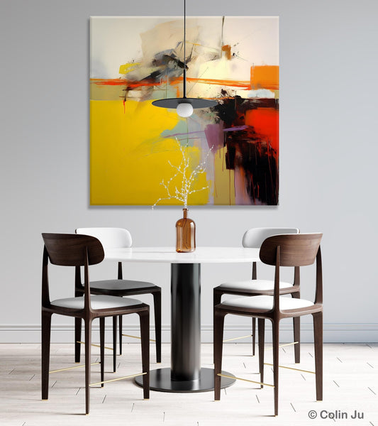 Modern Canvas Art Paintings, Contemporary Canvas Art, Original Modern Wall Art, Modern Acrylic Artwork, Large Abstract Paintings for Bedroom-LargePaintingArt.com