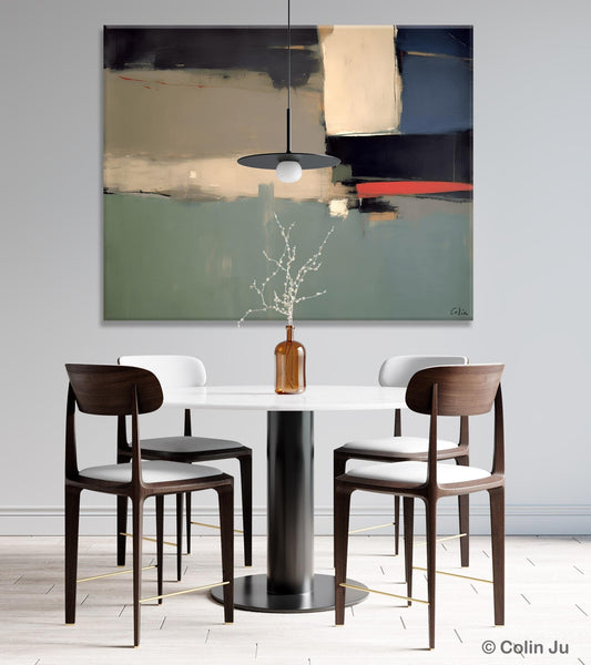 Contemporary Acrylic Paintings, Extra Large Abstract Painting for Living Room, Large Original Abstract Wall Art, Abstract Painting on Canvas-LargePaintingArt.com