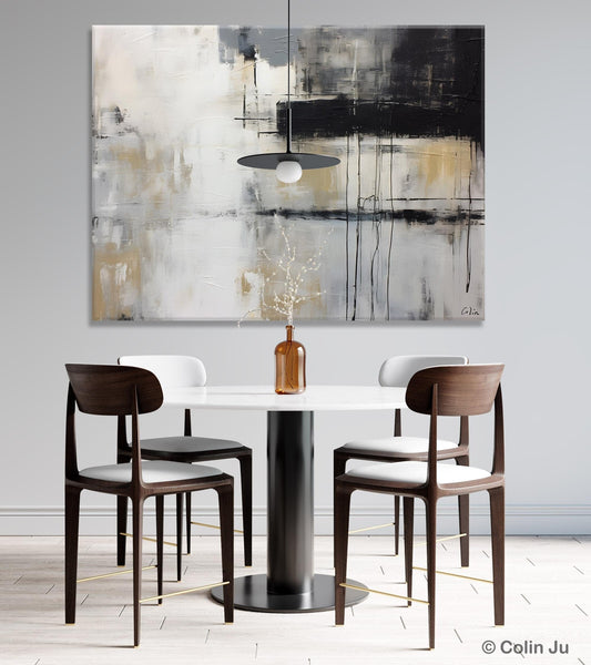 Hand Painted Original Canvas Art, Contemporary Acrylic Paintings, Large Wall Art Painting for Bedroom, Oversized Modern Abstract Paintings-LargePaintingArt.com