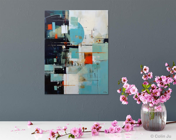 Contemporary Acrylic Painting on Canvas, Large Wall Art Painting for Bedroom, Original Canvas Art, Oversized Modern Abstract Wall Paintings-LargePaintingArt.com