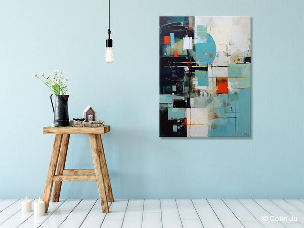 Contemporary Acrylic Painting on Canvas, Large Wall Art Painting for Bedroom, Original Canvas Art, Oversized Modern Abstract Wall Paintings-LargePaintingArt.com