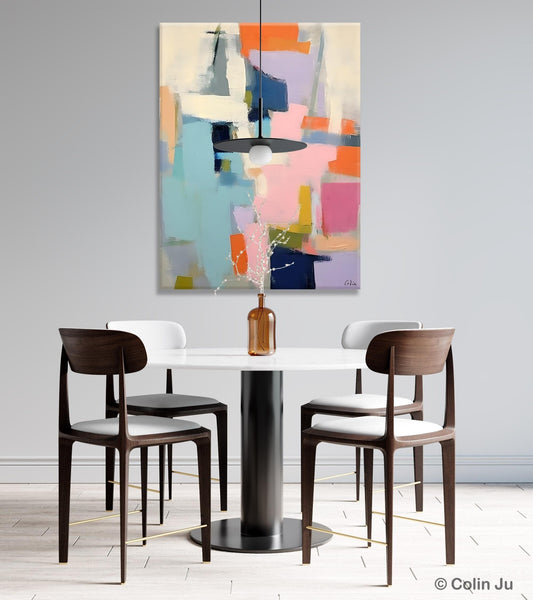 Large Wall Art Painting for Bedroom, Original Canvas Art, Contemporary Acrylic Painting on Canvas, Oversized Modern Abstract Wall Paintings-LargePaintingArt.com