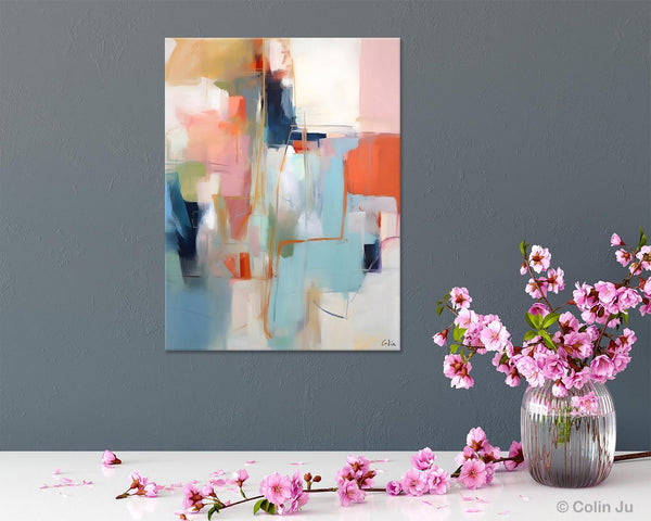 Large Wall Art Painting for Bedroom, Oversized Abstract Wall Art Paintings, Original Modern Artwork, Contemporary Acrylic Painting on Canvas-LargePaintingArt.com