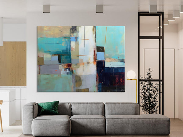 Hand Painted Original Canvas Wall Art, Large Canvas Art Painting for Bedroom, Huge Modern Abstract Paintings, Contemporary Acrylic Paintings-LargePaintingArt.com
