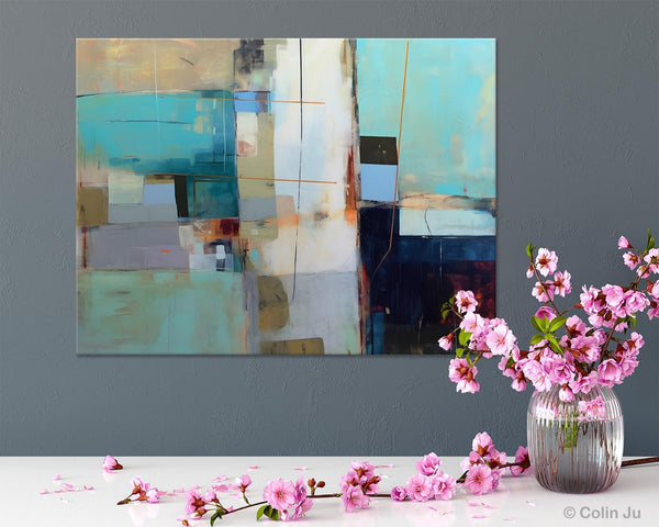Hand Painted Original Canvas Wall Art, Large Canvas Art Painting for Bedroom, Huge Modern Abstract Paintings, Contemporary Acrylic Paintings-LargePaintingArt.com
