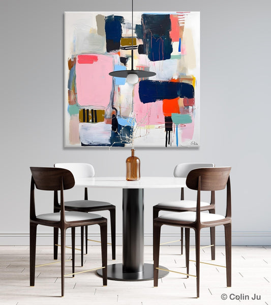 Modern Original Abstract Wall Art, Contemporary Canvas Art, Canvas Paintings, Large Abstract Art for Bedroom, Simple Modern Acrylic Artwork-LargePaintingArt.com
