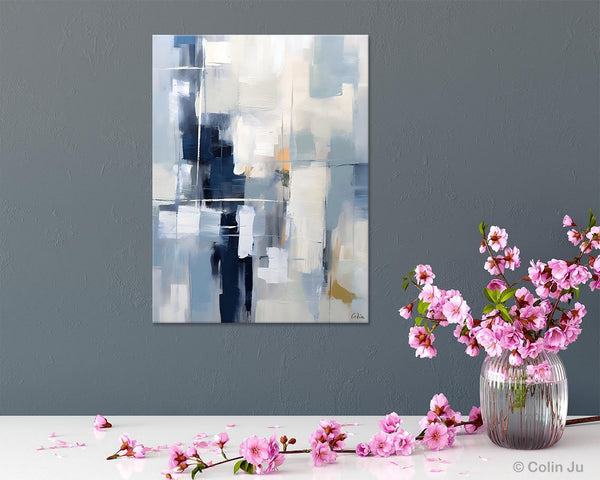 Large Modern Canvas Wall Paintings, Original Abstract Art, Large Wall Art Painting for Dining Room, Hand Painted Acrylic Painting on Canvas-LargePaintingArt.com