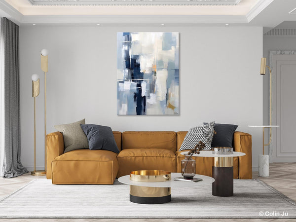 Large Modern Canvas Wall Paintings, Original Abstract Art, Large Wall Art Painting for Dining Room, Hand Painted Acrylic Painting on Canvas-LargePaintingArt.com