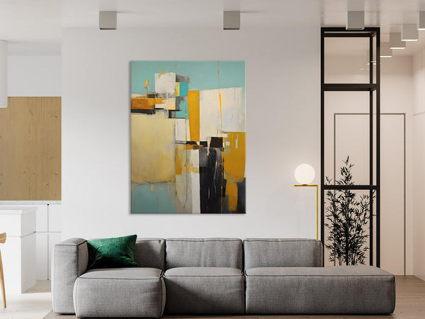 Large Modern Canvas Wall Art Paintings, Large Wall Art Paintings for Bedroom, Original Abstract Art, Hand Painted Acrylic Painting on Canvas-LargePaintingArt.com