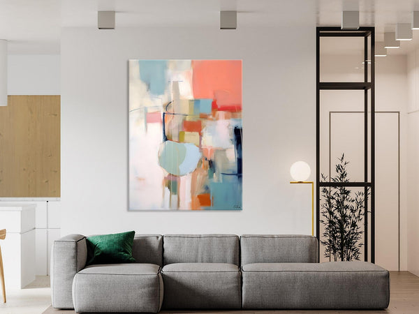 Large Modern Paintings, Original Abstract Canvas Art, Large Wall Painting for Bedroom, Hand Painted Canvas Art, Acrylic Painting on Canvas-LargePaintingArt.com