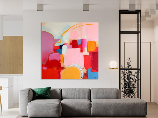 Large Abstract Art for Bedroom, Original Abstract Wall Art, Modern Canvas Paintings, Simple Modern Acrylic Artwork, Contemporary Canvas Art-LargePaintingArt.com