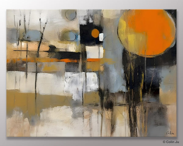 Large Wall Art Painting for Bedroom, Oversized Abstract Wall Art Paintings, Original Modern Artwork, Contemporary Acrylic Painting on Canvas-LargePaintingArt.com