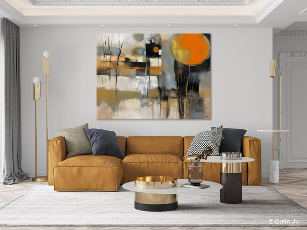Large Wall Art Painting for Bedroom, Oversized Abstract Wall Art Paintings, Original Modern Artwork, Contemporary Acrylic Painting on Canvas-LargePaintingArt.com