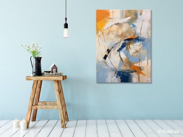 Modern Acrylic Paintings, Large Paintings for Living Room, Contemporary Wall Art Paintings, Hand Painted Canvas Art, Original Abstract Art-LargePaintingArt.com