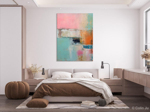 Canvas Paintings for Dining Room, Oversized Modern Wall Art, Acrylic Painting on Canvas, Contemporary Paintings, Original Abstract Paintings-LargePaintingArt.com