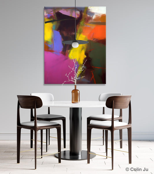 Abstract Paintings for Sale, Modern Wall Art for Living Room, Contemporary Acrylic Paintings, Original Abstract Art, Abstract Art on Canvas-LargePaintingArt.com