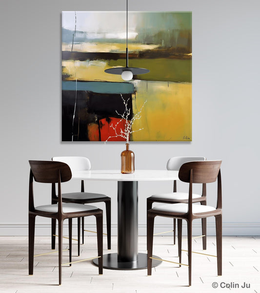 Large Abstract Painting for Bedroom, Original Modern Wall Art Paintings, Modern Acrylic Paintings, Huge Contemporary Canvas Paintings-LargePaintingArt.com