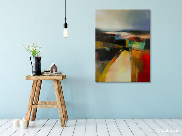 Original Landscape Paintings, Acrylic Painting on Canvas, Extra Large Paintings for Bedroom, Modern Paintings, Large Contemporary Wall Art