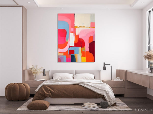 Contemporary Acrylic Painting on Canvas, Simple Abstract Art, Large Painting for Dining Room, Original Canvas Artwork, Wall Art Paintings-LargePaintingArt.com