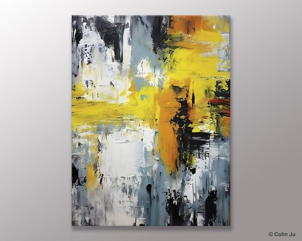 Large Modern Paintings, Contemporary Wall Art, Hand Painted Canvas Art, Extra Large Paintings for Living Room, Original Abstract Painting-LargePaintingArt.com