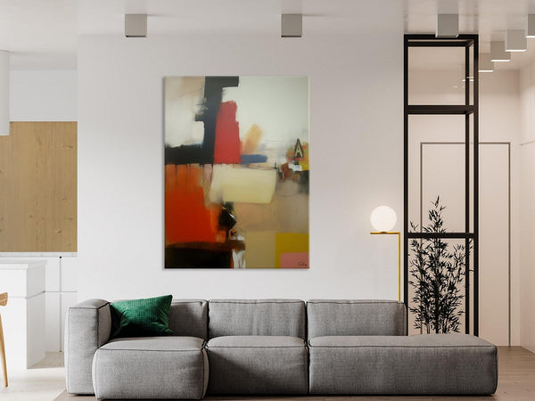 Large Contemporary Wall Art, Abstract Wall Paintings, Extra Large Paintings for Bedroom, Hand Painted Canvas Art, Original Modern Painting-LargePaintingArt.com