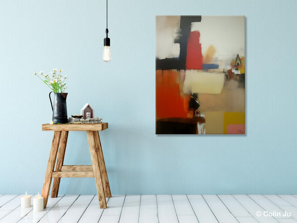 Large Contemporary Wall Art, Abstract Wall Paintings, Extra Large Paintings for Bedroom, Hand Painted Canvas Art, Original Modern Painting-LargePaintingArt.com