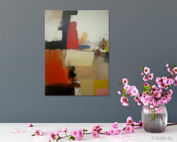 Large Contemporary Wall Art, Abstract Wall Paintings, Extra Large Paintings for Bedroom, Hand Painted Canvas Art, Original Modern Painting-LargePaintingArt.com