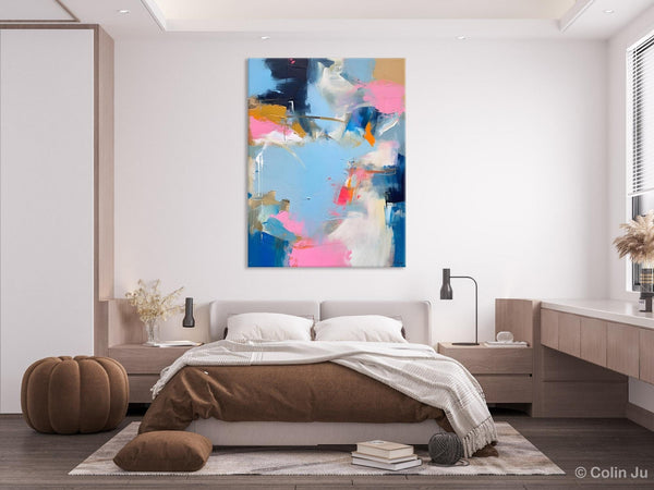 Large Modern Canvas Wall Paintings, Original Abstract Art, Large Wall Art Painting for Living Room, Contemporary Acrylic Painting on Canvas-LargePaintingArt.com