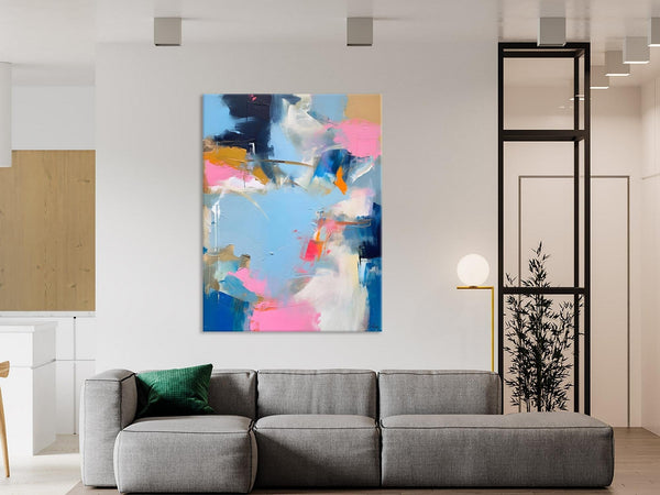 Large Modern Canvas Wall Paintings, Original Abstract Art, Large Wall Art Painting for Living Room, Contemporary Acrylic Painting on Canvas-LargePaintingArt.com