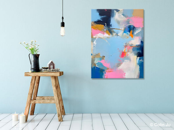 Large Modern Canvas Wall Paintings, Original Abstract Art, Large Wall Art Painting for Living Room, Contemporary Acrylic Painting on Canvas-LargePaintingArt.com