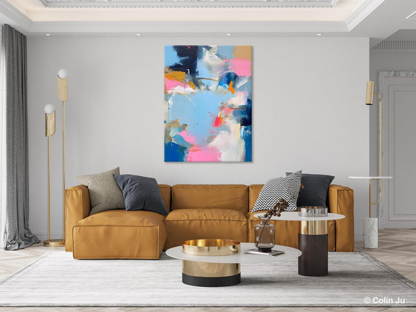 Large Modern Canvas Wall Paintings, Original Abstract Art, Large Wall Art Painting for Living Room, Contemporary Acrylic Painting on Canvas-LargePaintingArt.com
