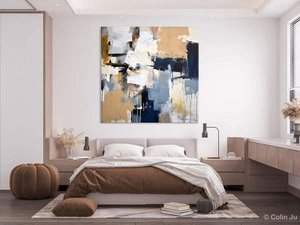 Large Wall Art for Bedroom, Abstract Modern Acrylic Art, Canvas Paintings for Sale, Modern Original Abstract Art, Contemporary Canvas Art-LargePaintingArt.com