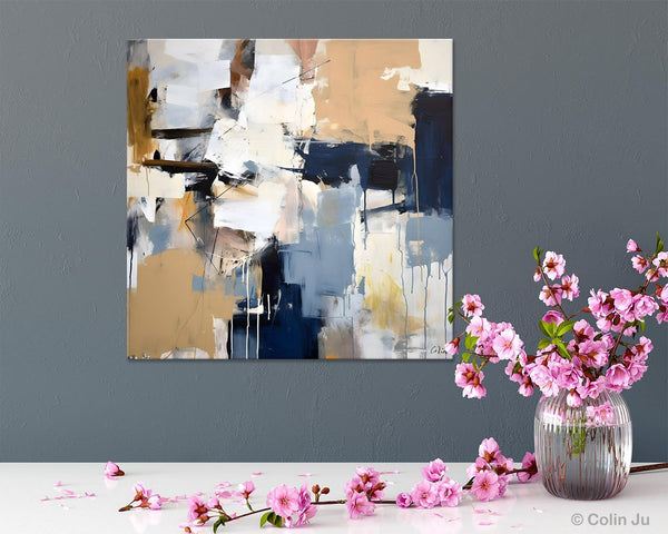 Large Wall Art for Bedroom, Abstract Modern Acrylic Art, Canvas Paintings for Sale, Modern Original Abstract Art, Contemporary Canvas Art-LargePaintingArt.com