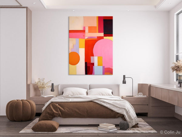 Large Wall Painting for Bedroom, Hand Painted Canvas Art, Large Modern Paintings, Original Abstract Canvas Art, Acrylic Painting on Canvas-LargePaintingArt.com